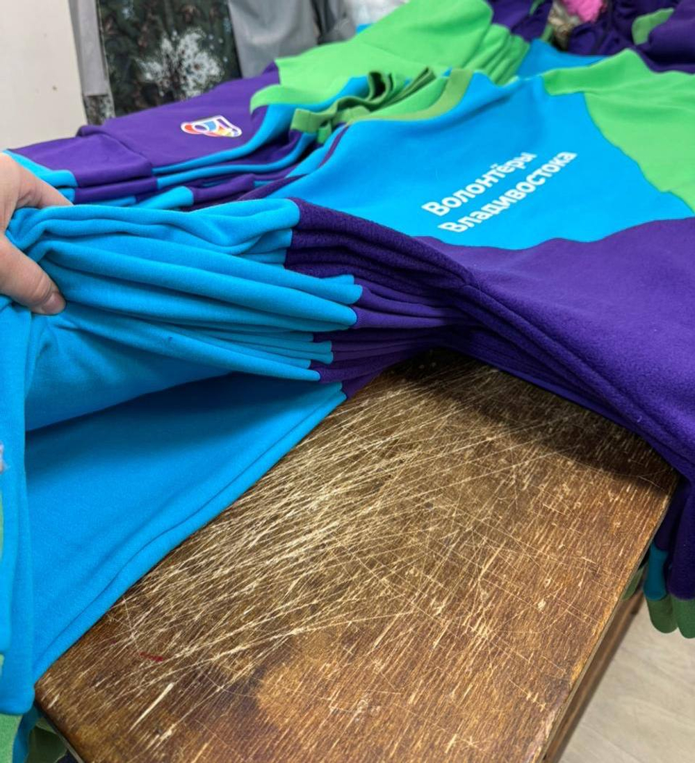 толстовки для волонтёров