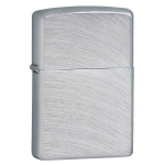 Зажигалка серебристая матовая Zippo с покрытием Chrome Arch