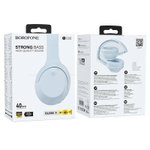 Накладные Bluetooth наушники Borofone BO26 Delightful blue