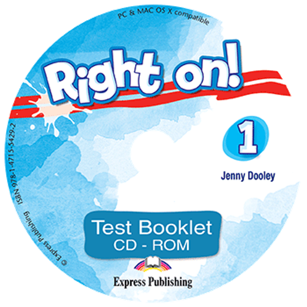 Right on! 1. Test booklet CD-ROM. Сборник тестовых заданий CD-ROM