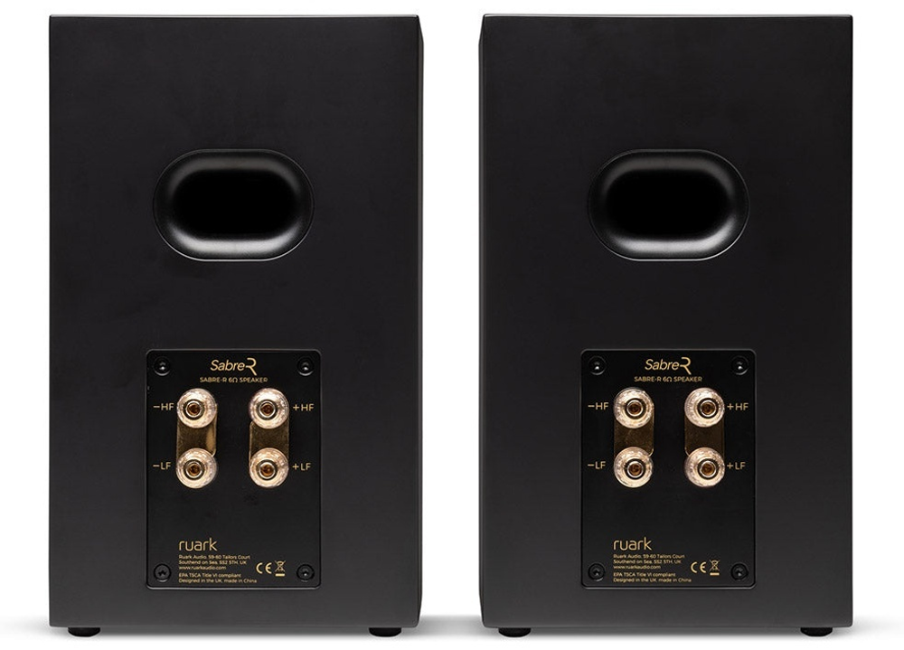 ПОЛОЧНАЯ АКУСТИЧЕСКАЯ СИСТЕМА RUARK SABRE-R ЧЕРНЫЙ SABR-CHR
