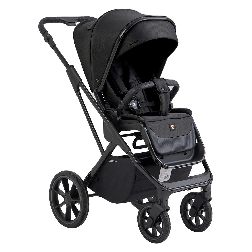 Коляска 3 в 1 Sweet Baby SBL Massimo + автокресло Premier Black Black