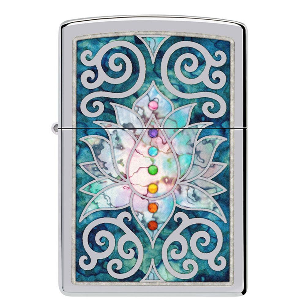 Зажигалка Zippo Lotus Flower