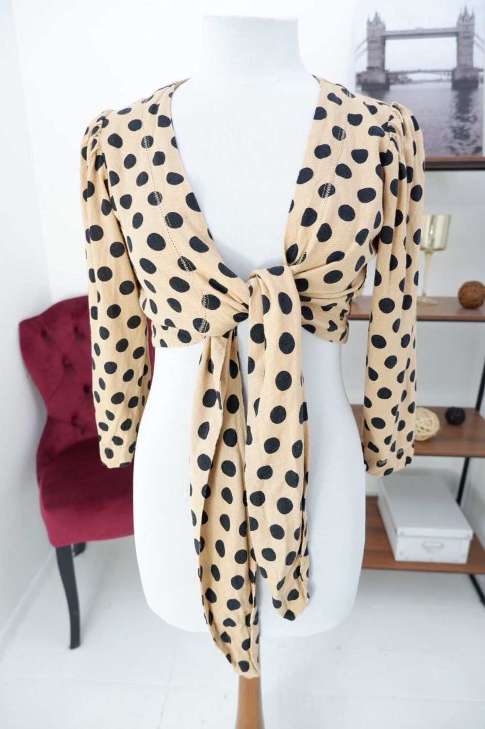 Болеро Lime из льна и хлопка 46 размер