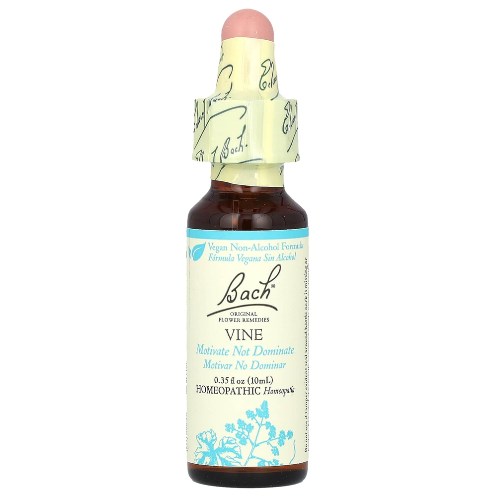 Bach, Original Flower Remedies, лоза, 10 мл (0,35 жидк. унции)