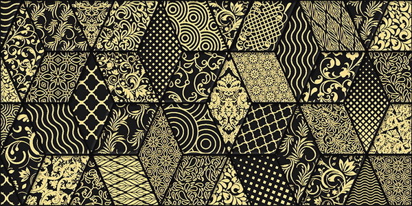 Tabu Bomond Декор чёрный 30х60