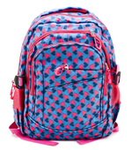Рюкзак школьный 38*25*12см, абстракция, 2отдел+карман, 2бок.кармана