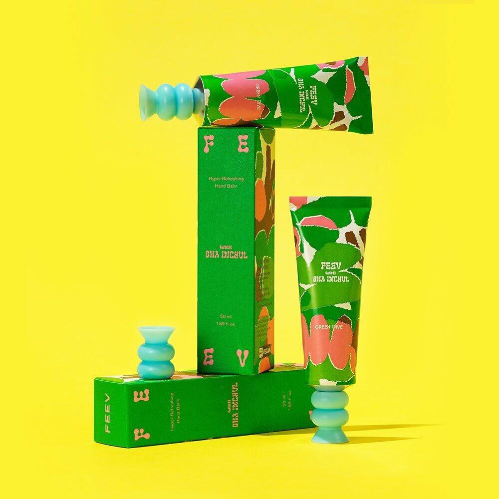 FEEV Hyper-Refreshing Hand Balm - Парфюмированный питательный бальзам для рук