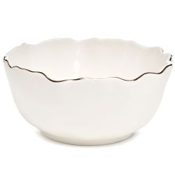 НАБОР САЛАТНИКОВ LEFARD "CHARM" 2 ШТ. 12,5*5,5 СМ 350 МЛ (С ЗОЛОТОЙ ЛИНИЕЙ)