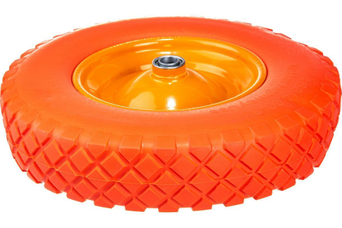 Колесо для тачки 4.80/4.00-8 d12мм пенополиуретан. красное