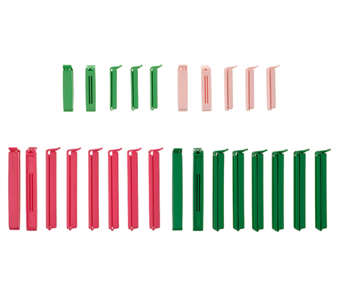 БЕВАРА BEVARA Зажимы для пакетов 26 шт, цветные