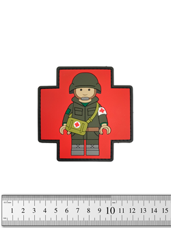 Шеврон Медик Brick PVC