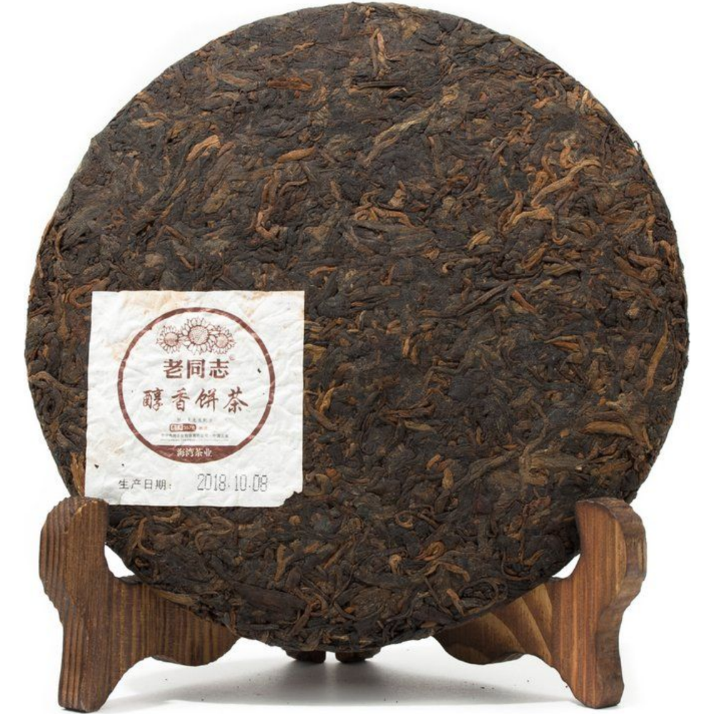 Шу пуэр Хайвань «Чунь Сян Бин Ча», 2018 г., 357 гр.