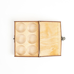 Подарочный деревянный короб для рюмок (стопок). PK40