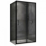 Душевой уголок Abber SCHWARZER DIAMANT S90B5 150 прозрачный/черный