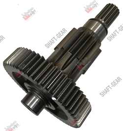 12JSD200T-1707048 - Вал промежуточный демультипликатора (длинный) на КПП