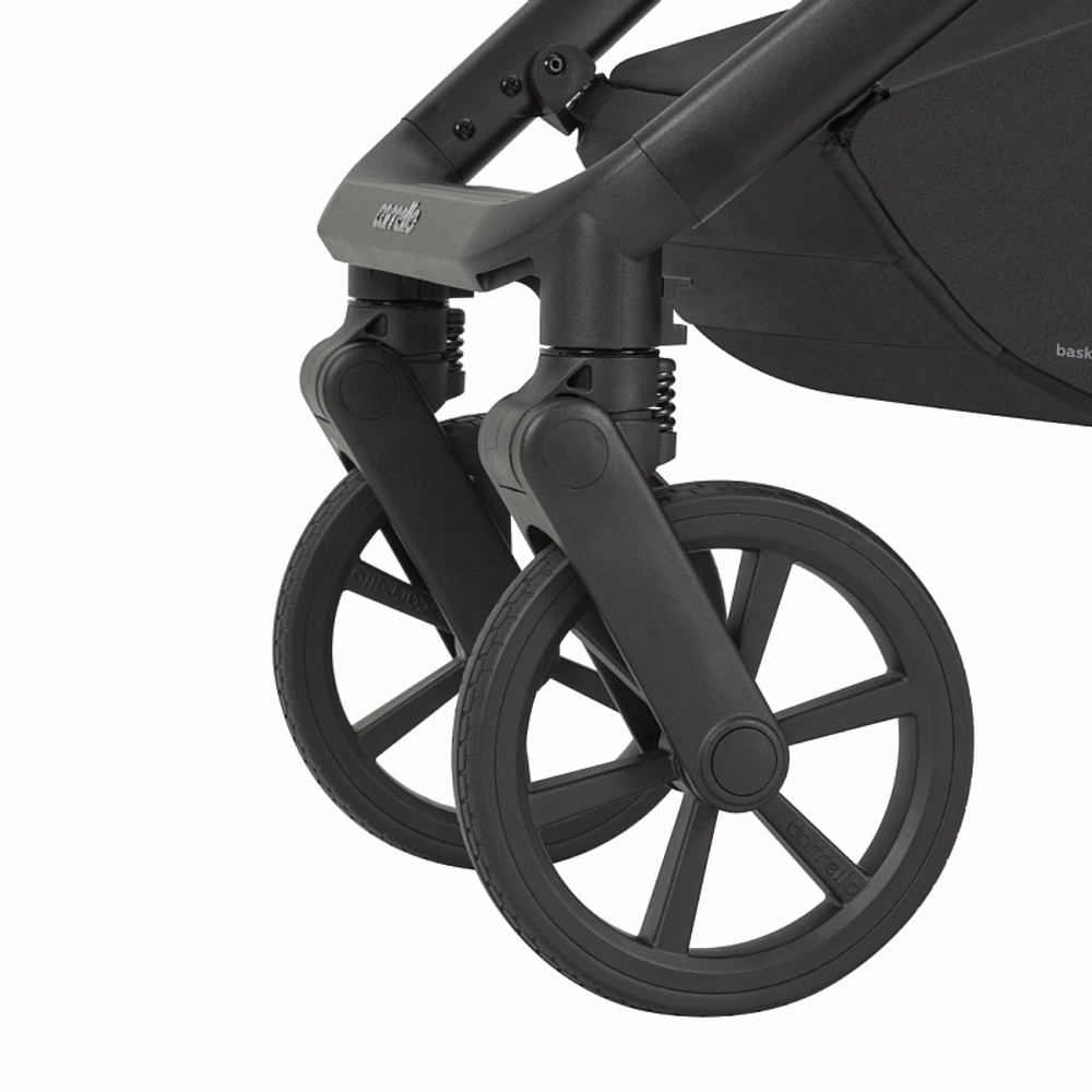 Коляска 3 в 1 Carrello Omega Plus CRL-6540 и автокресло Nova DK791 Grey Line Cosmo Black