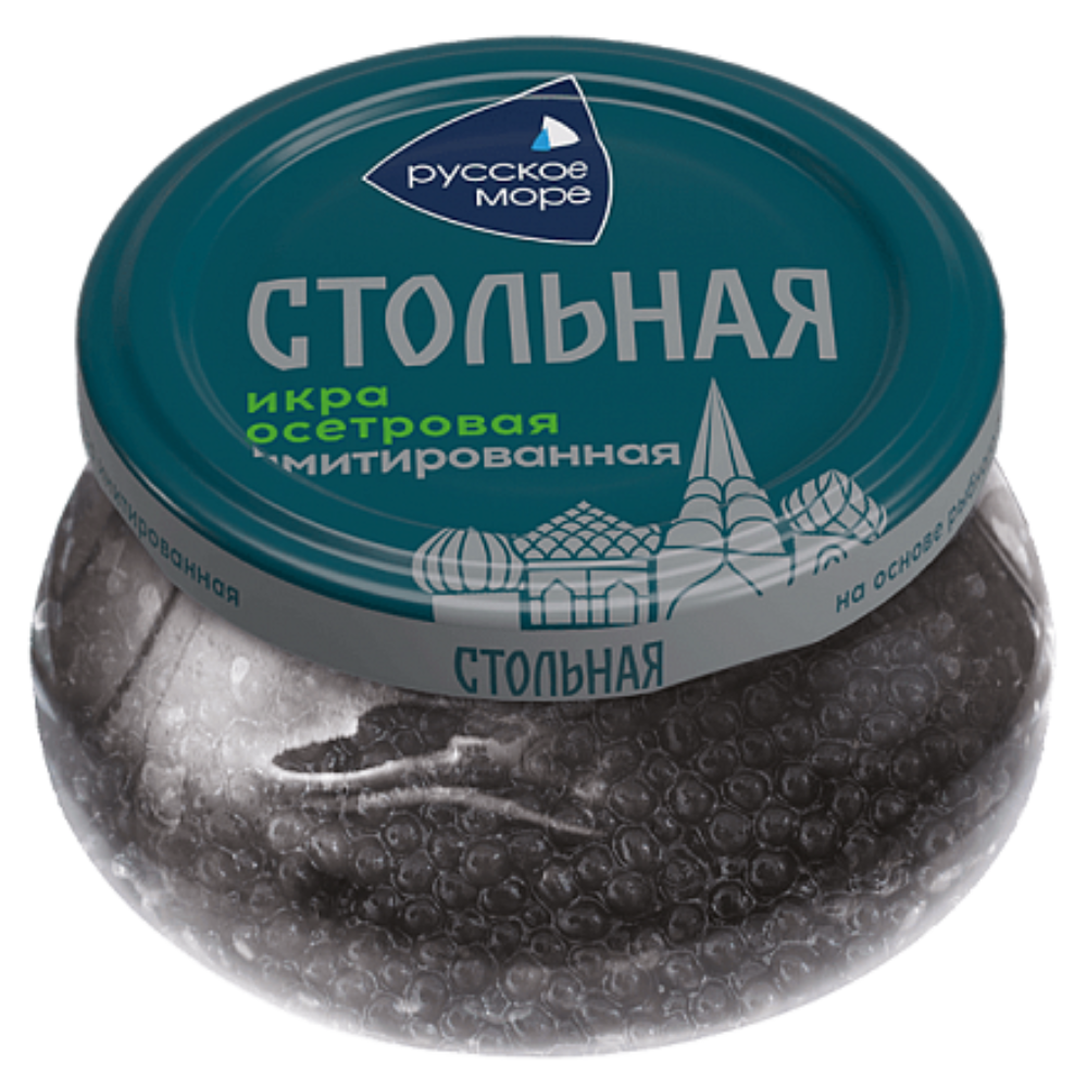Икра Стольная Санта Бремор Осетровая 230 гр