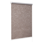 Рулонная штора Венеция, 170х140 см, шир.крепл. 144 см, тауп, блэкаут, СРШ-03П-79518