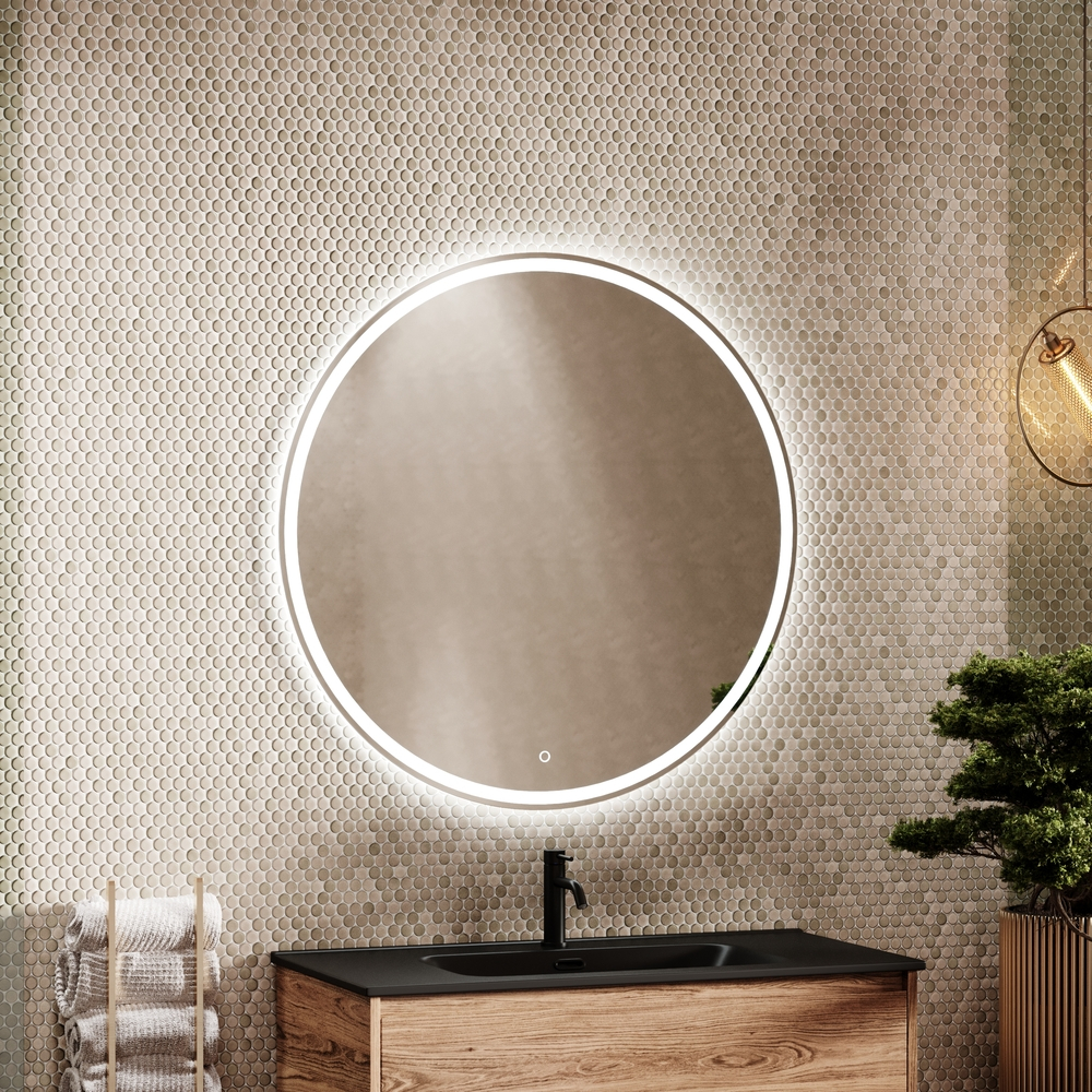 Зеркало с подсветкой Sancos Bella 900 мм