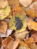 Брошь Дубовый лист 642764-1-7 Серебро