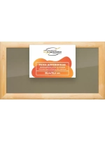 Деревянная рама 35x75 для постера и фотографий сеч. 60x18