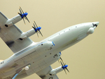 Модель самолета Ан-22 (М1:100, ВТА России, RA-09342)