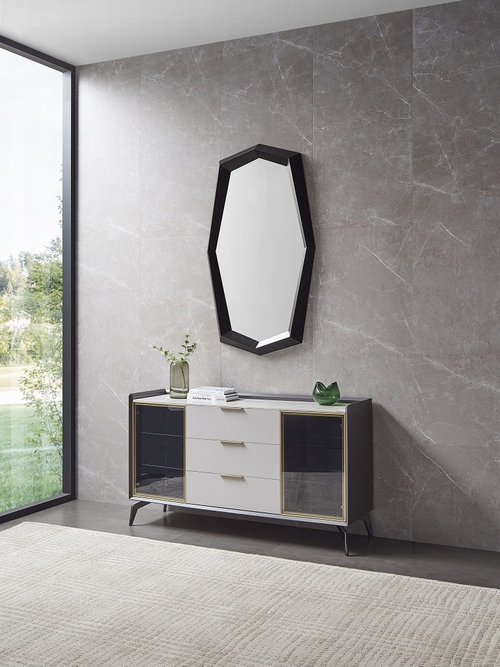 Зеркало S052 черный матовый