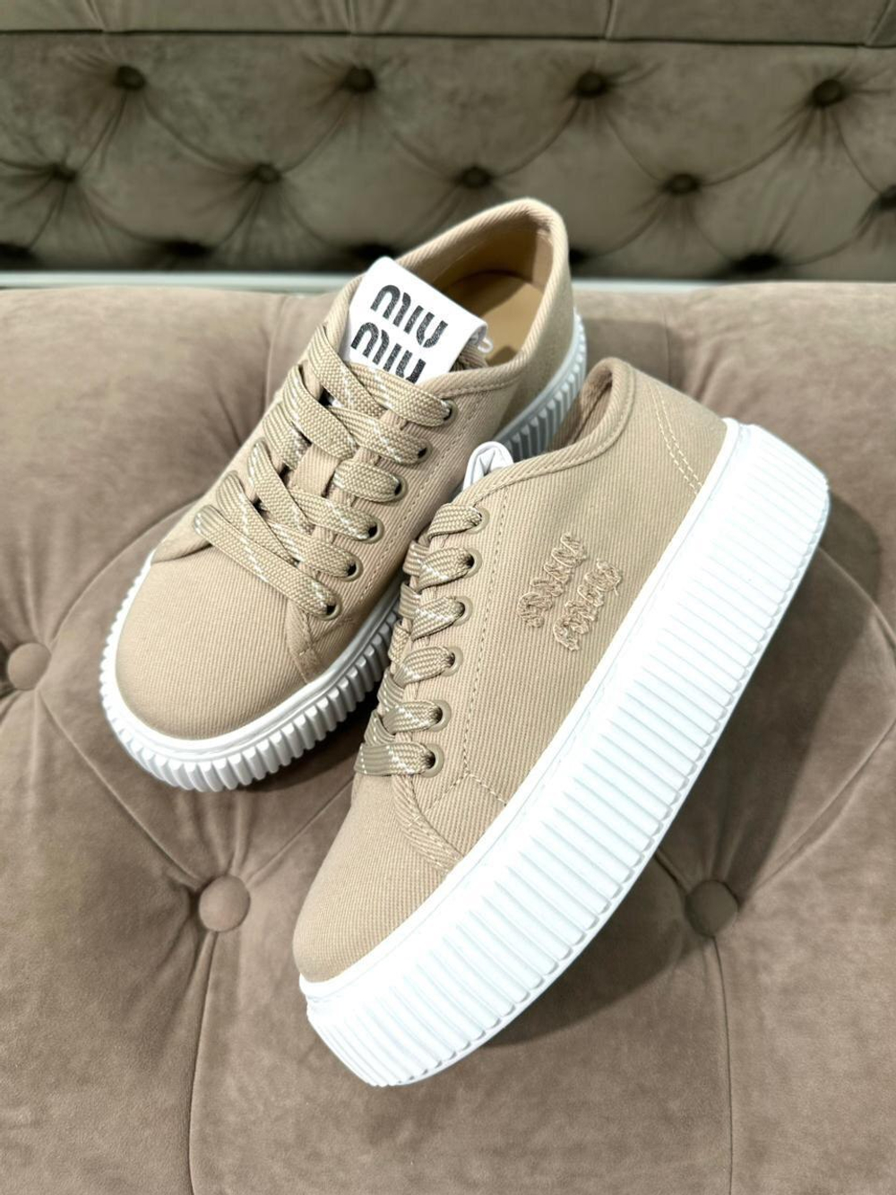 Кеды MIU MIU