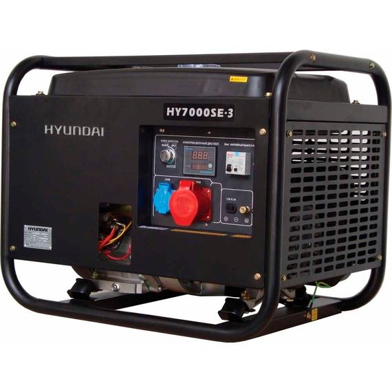 Бензиновый генератор HYUNDAI HY 7000SE-3