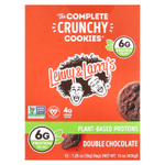 Lenny & Larry's, The Complete Crunchy Cookies®, двойной шоколад, 12 пакетиков по 35 г (1,25 унции)