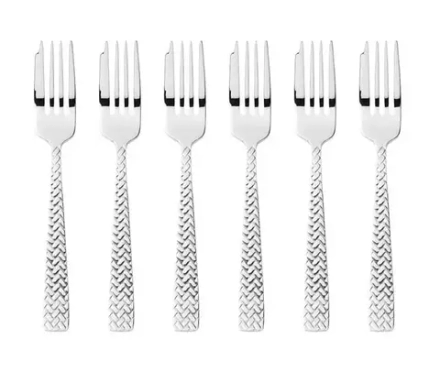 Sambonet Набор из 6 серебряных вилок Cortina