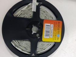 Светодиодная Лента  ECOLA strip PRO 8W/m 12V IP20 8mm 60Led/m 6000K (холодный белый цвет) 12Lm/LED 720Lm/m на катушке 5м.