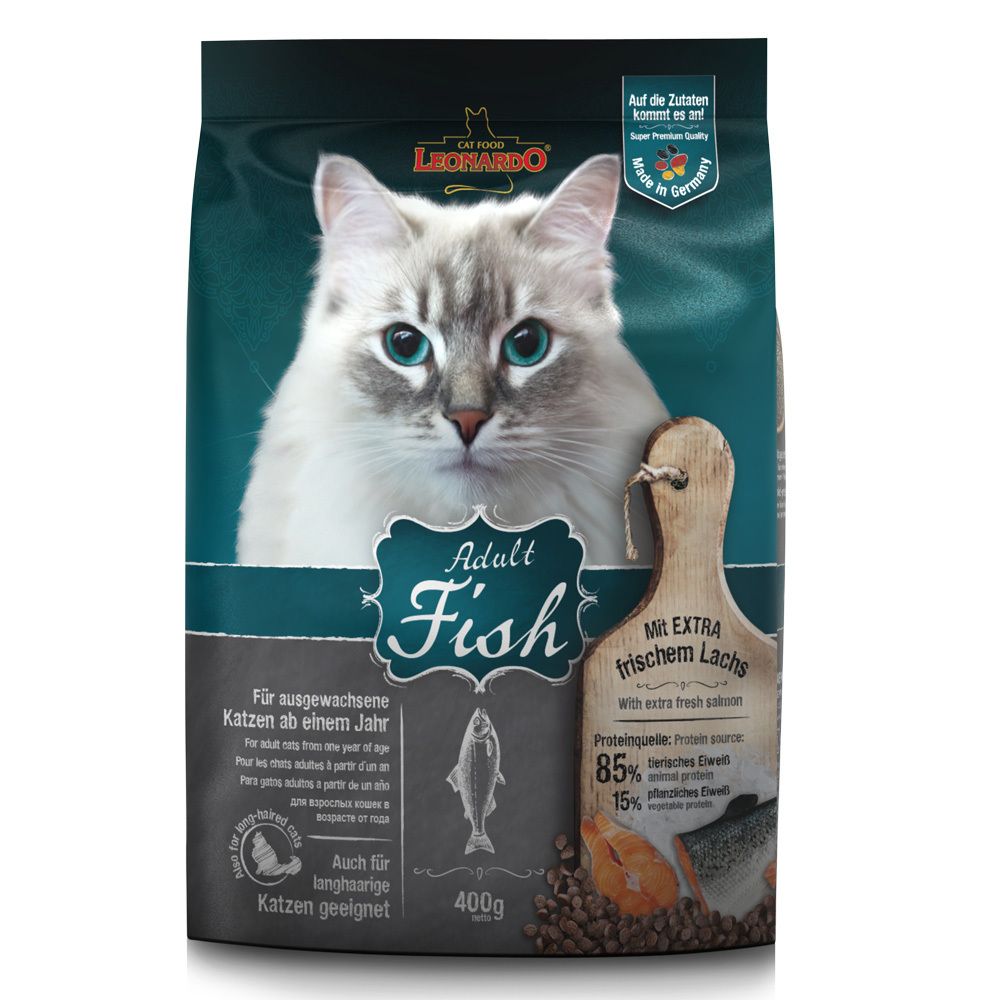 Сухой корм Leonardo Adult Fish рыба с рисом 400 г