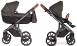Детская коляска Roan Bloom 3 в 1 New 2021 (Черный) Oxida