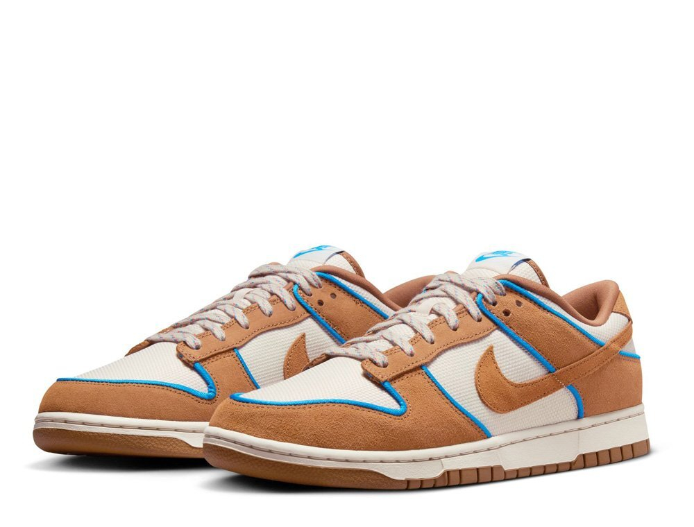 Баскетбольные кроссовки  Nike Dunk Low Retro Premium "Light British Tan"