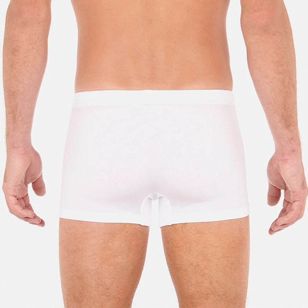Мужские трусы боксеры белые HOM Supreme Cotton 40-2449-0003