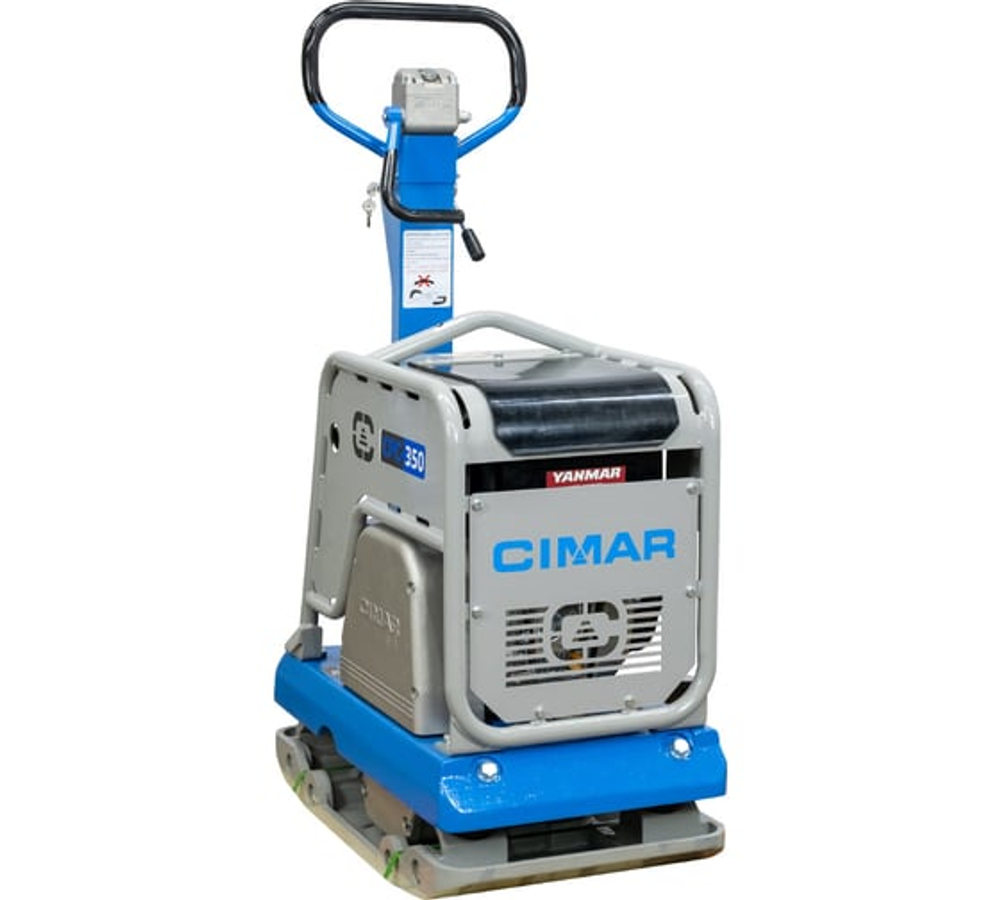 Виброплита реверсивная гидравлическая CIMAR CPC-350 (YANMAR L100) ВИБ213