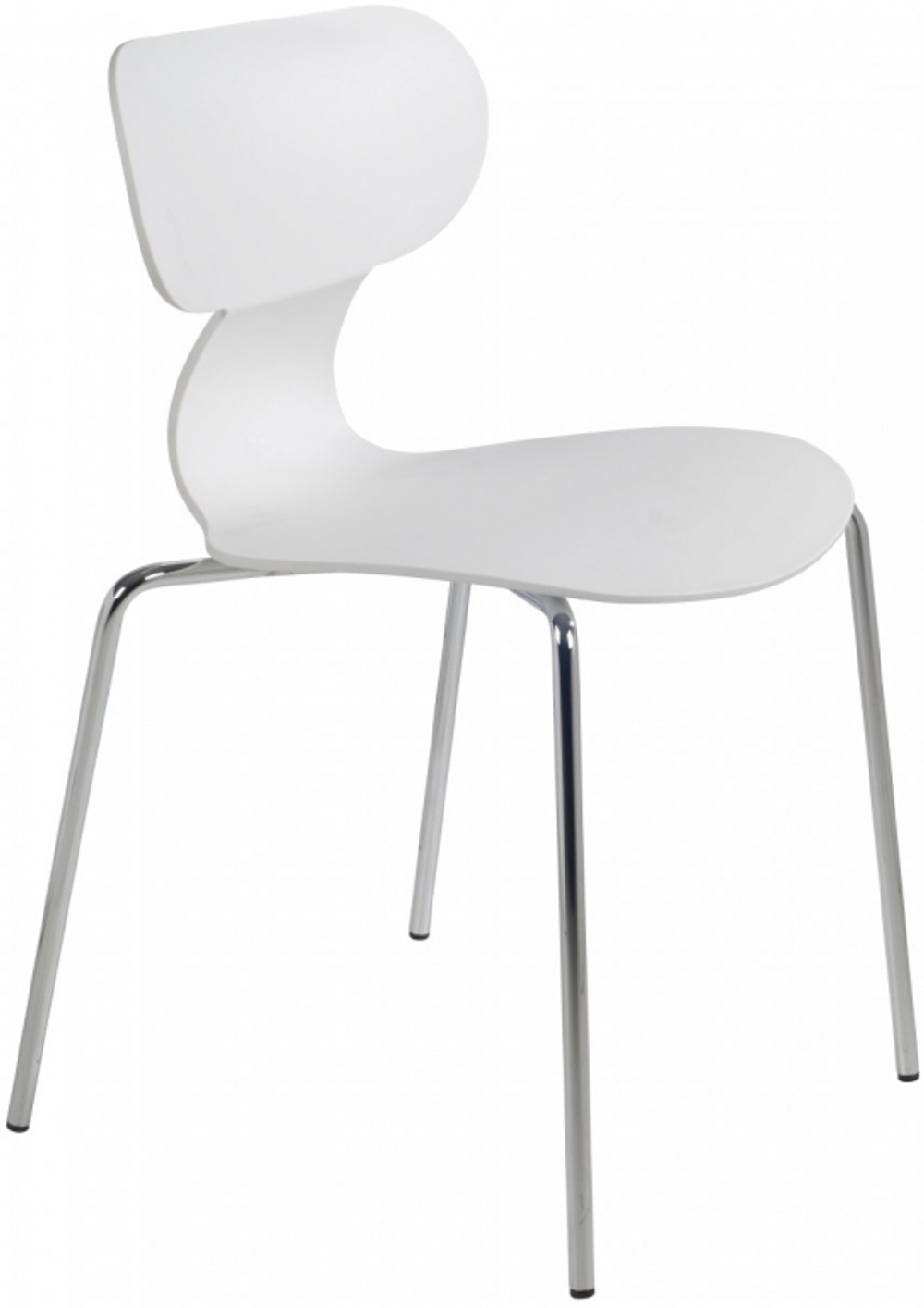Стул пластиковый Papatya Yugo-S, белый