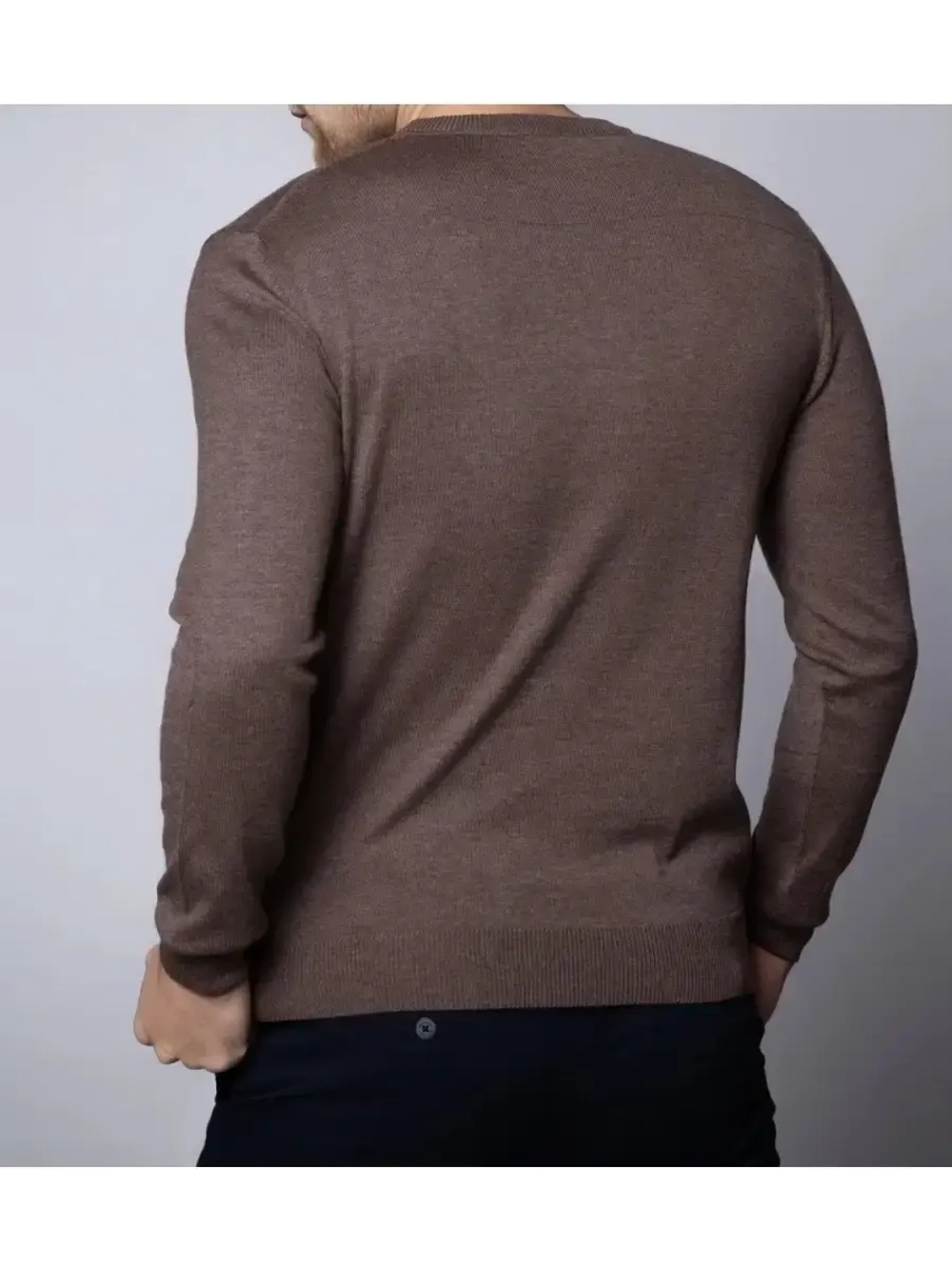 Джемпер однотонный