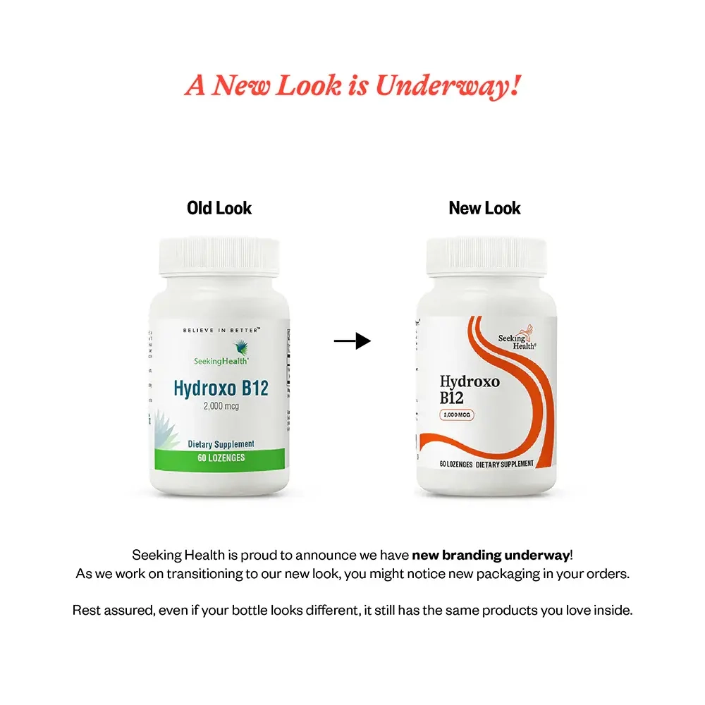 Hydroxo B12 2000 мкг 60 lozenges Seeking Health