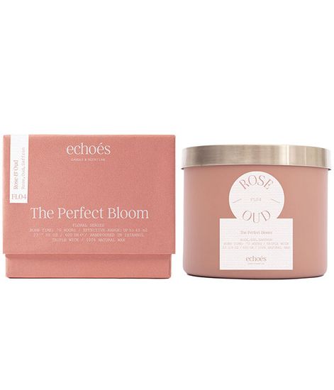 Rose & Oud, свеча Perfect Bloom collection, Echoes