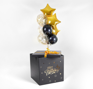Шарики на праздники Коробка Сюрприз