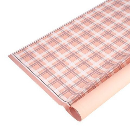 ЛИСТ Тартан 58*58/20шт ПЕРСИК НЮД