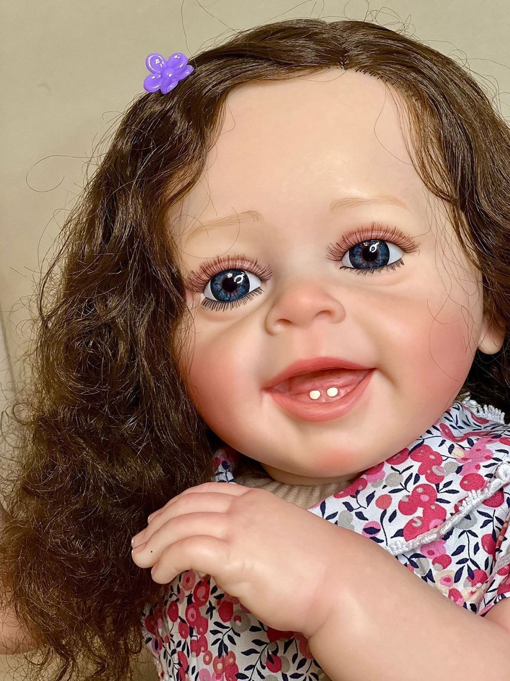 Кукла Реборн мягконабивная 60см в пакете (FA-250)