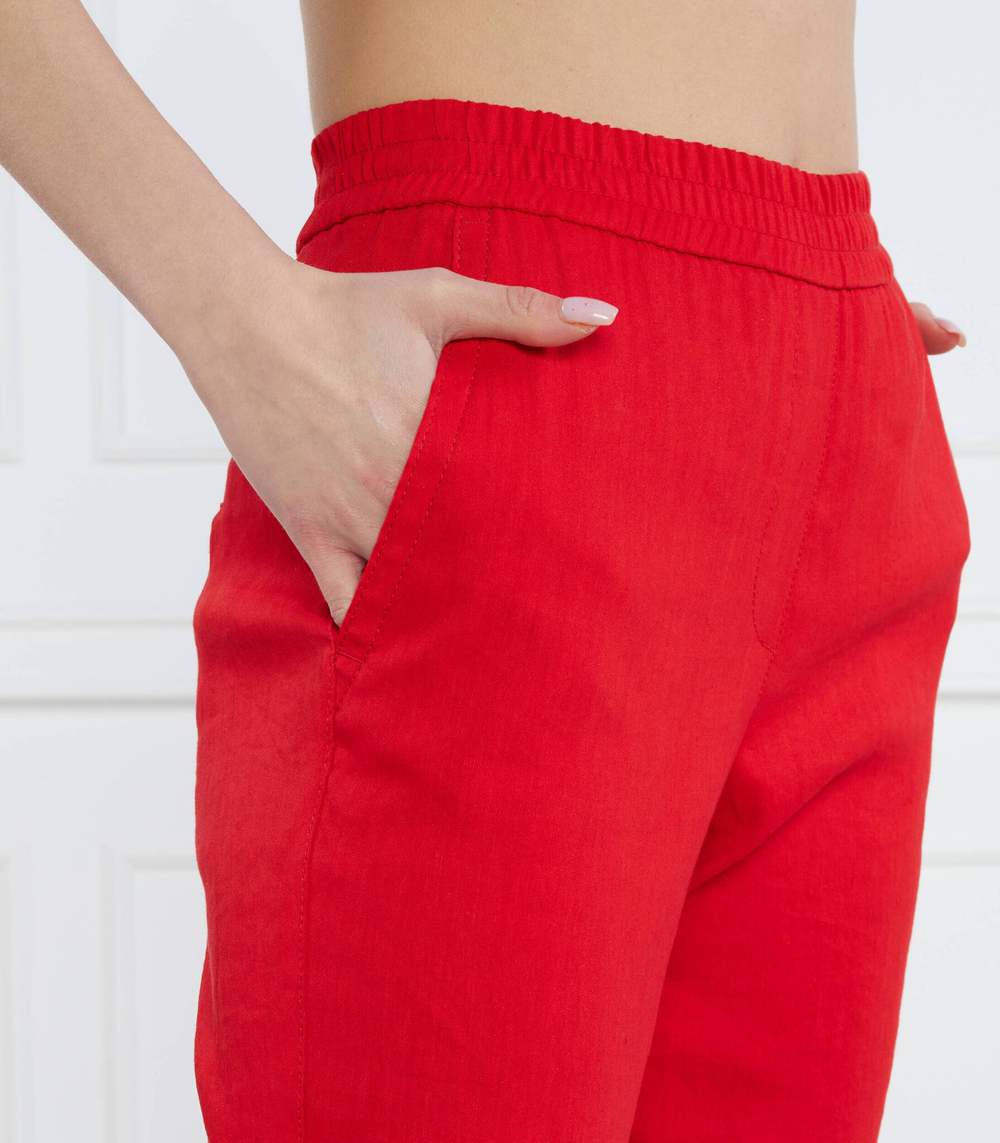 Льняное штаны Marc Cain - красный(UC 81.59 W47)