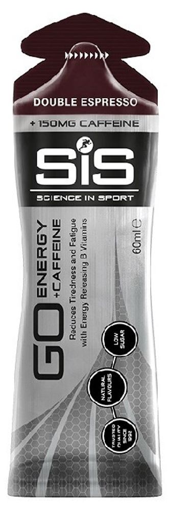 Гель SIS GO Energy+Caffeine 150 mg/60 ml