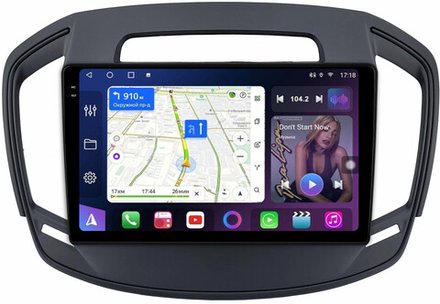 Магнитола для Opel Insignia 2013-2015 - FarCar BX378M-360 на Android 13, QLED+2K, TS10, 6Гб+128Гб, CarPlay, 4G SIM-слот