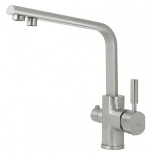Смеситель KAISER Decor кухня боковой под фильтр Ø35 (Серебро)