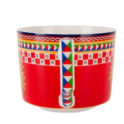 Чайный набор 12пр. "Sicilia Sole" (6 персон) v=220мл (фарфор) (подарочная упаковка)